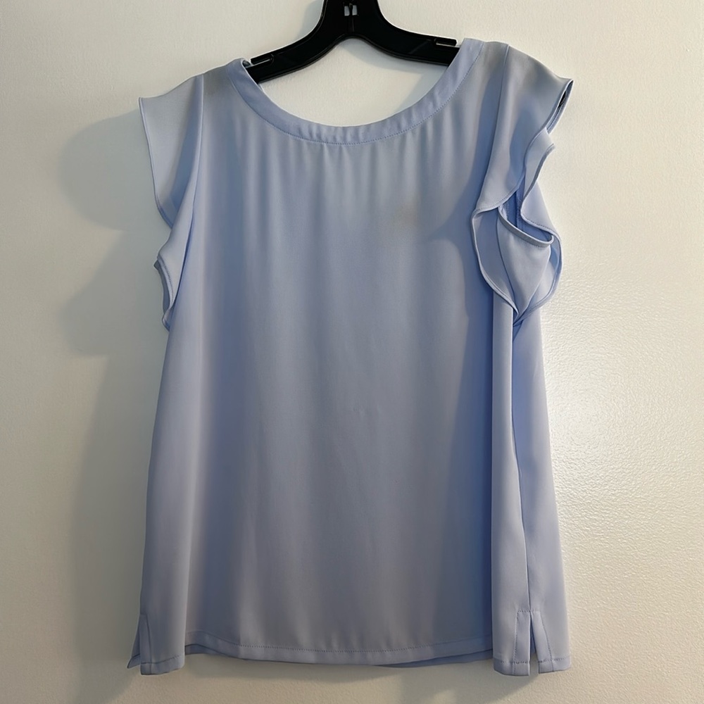 Loft periwinkle blouse size XS